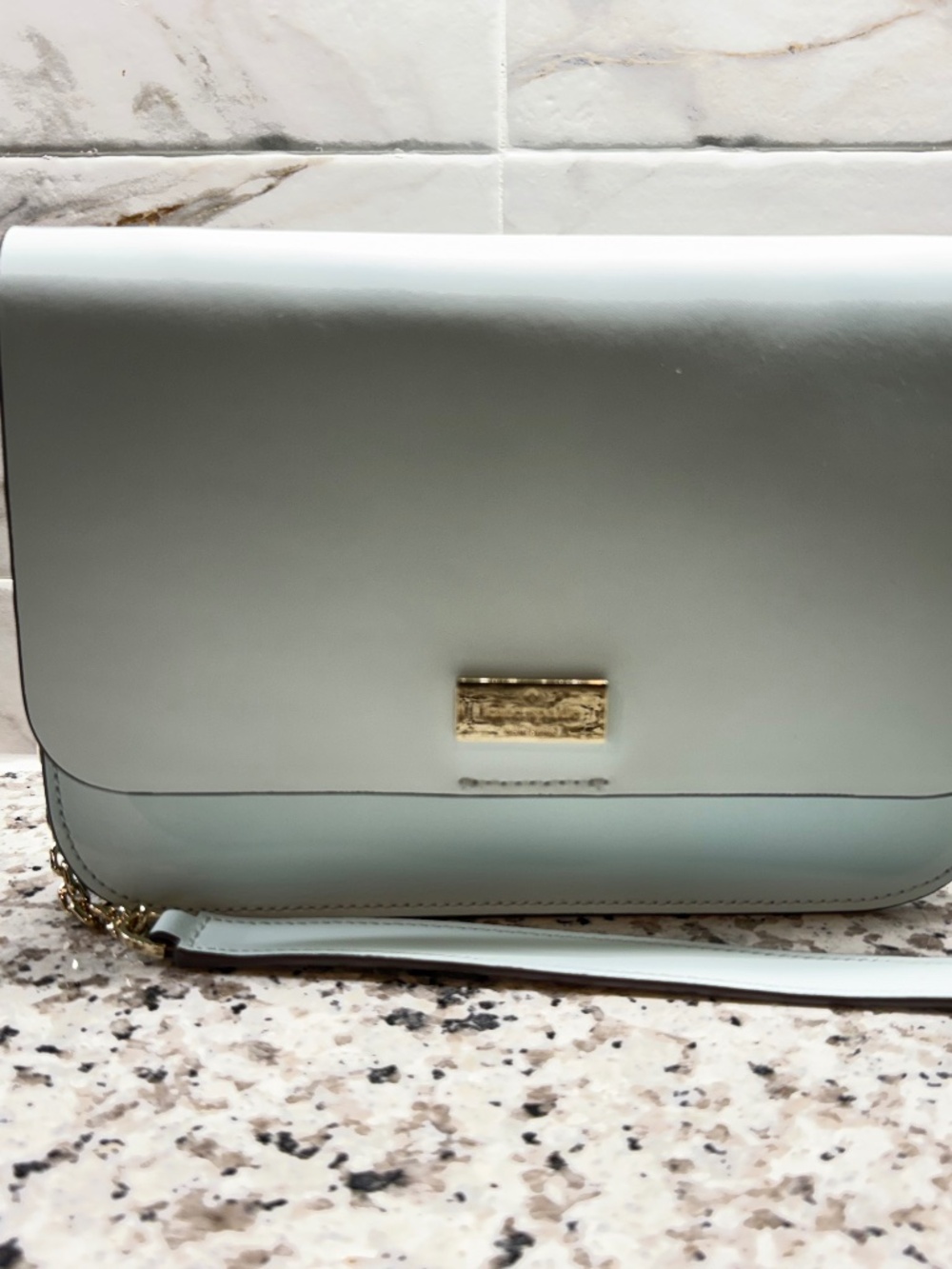 Kate Spade Sadie Envelope Shoulder Bag - Blazer Blue/Mint